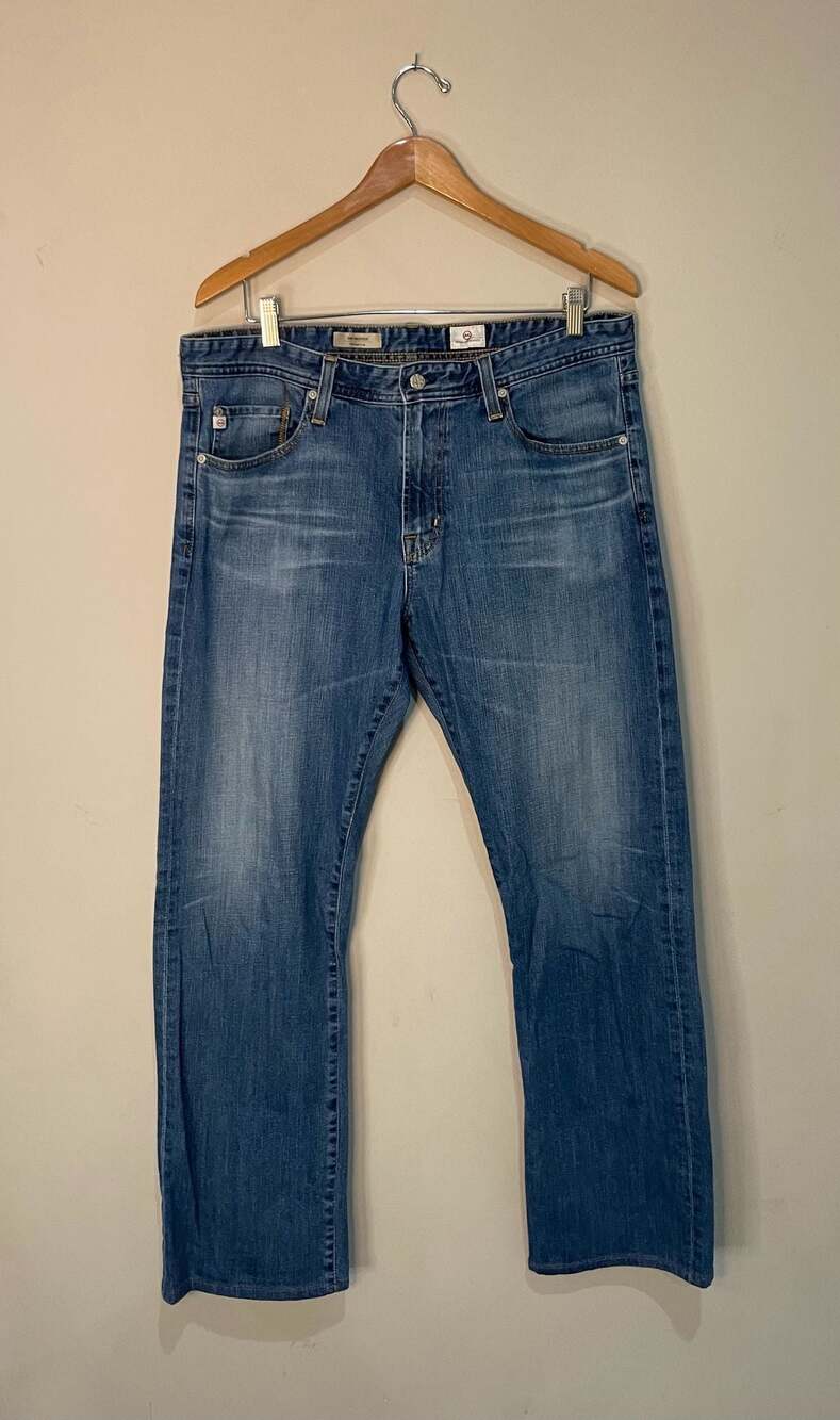 AG Adriano Goldschmied The Protégé Straight Leg Jeans Size 36